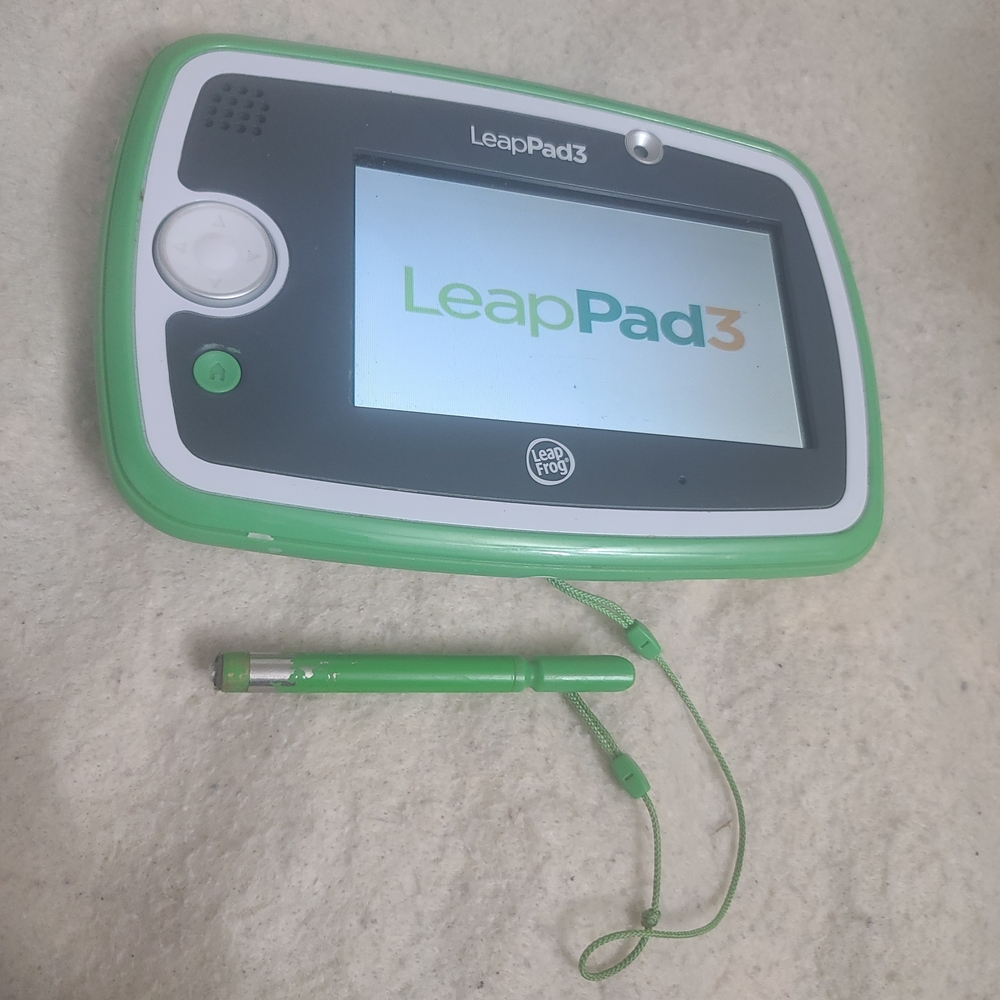 LeapFrog LeapPad3 Green Tablet with Stylus
